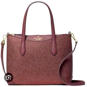NWT kate spade Sparkle tote, Deep Nova
